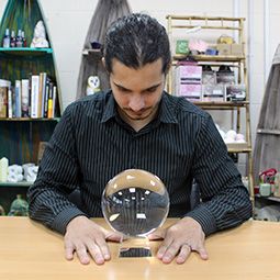 Boule de Cristal sur Socle