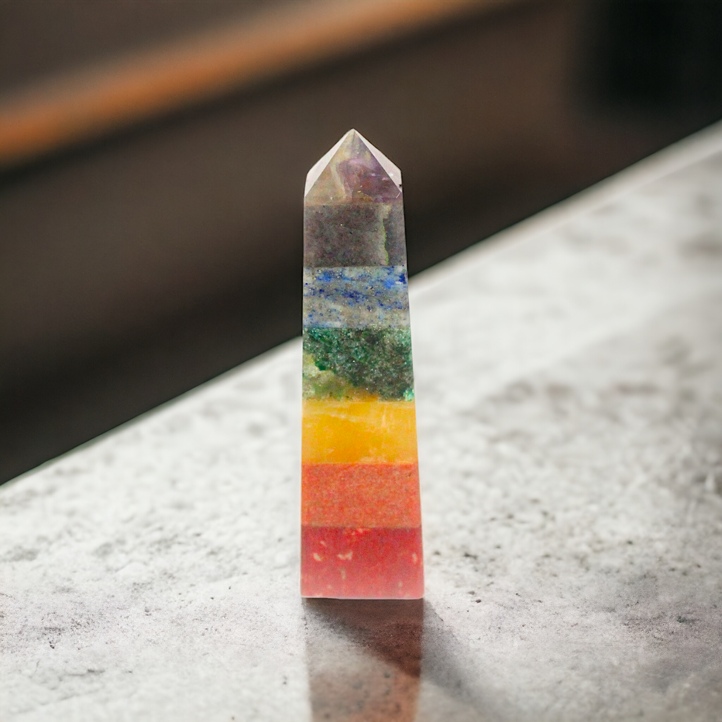 Pierres Naturelles 7 Chakras Bondées