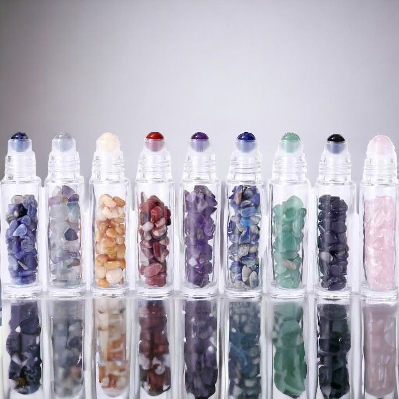 Bouteille de Roll-on avec Gemmes
