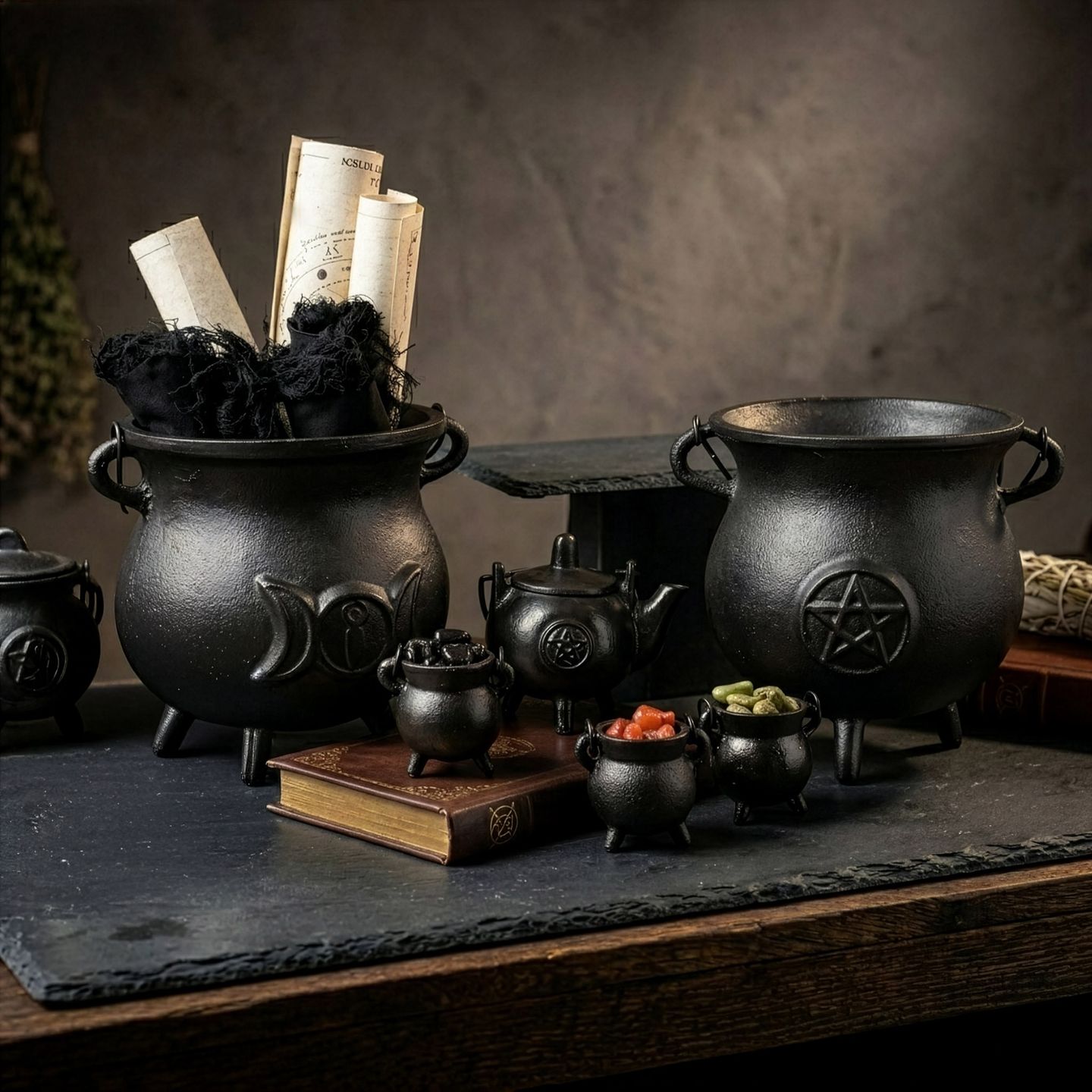 Chaudrons, Bols & Calices de Rituel Ésotériques