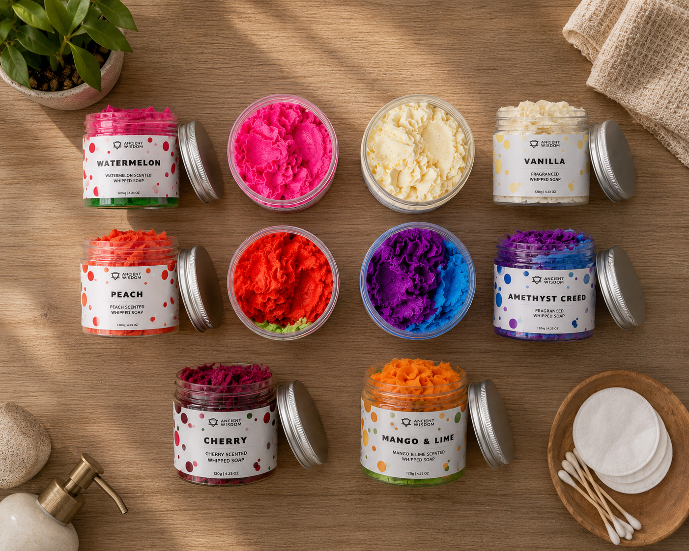 Savon Texture Crème Fouettée au Beurre de Karité