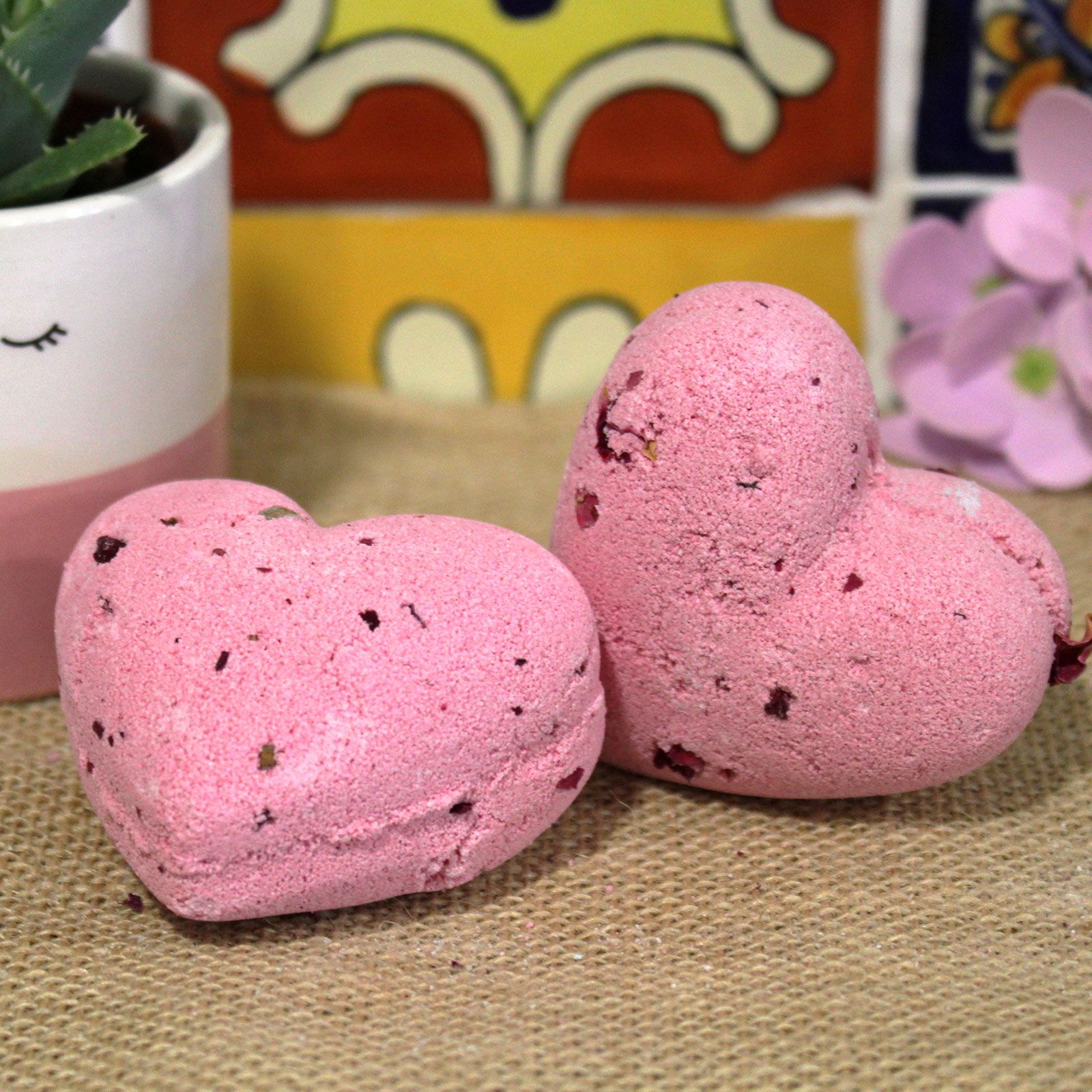 Boules de Bain en Coeur