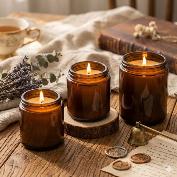 Bougie Aromathérapie Sans Étiquettes 200g