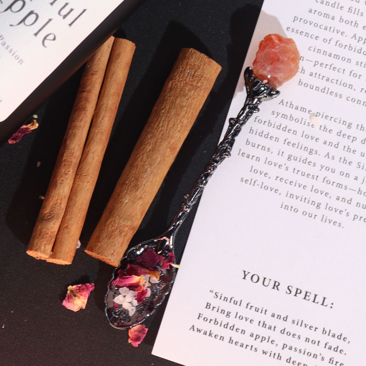 Ensembles de Cuillères de Sorcière Ancient Witch en Gemmes