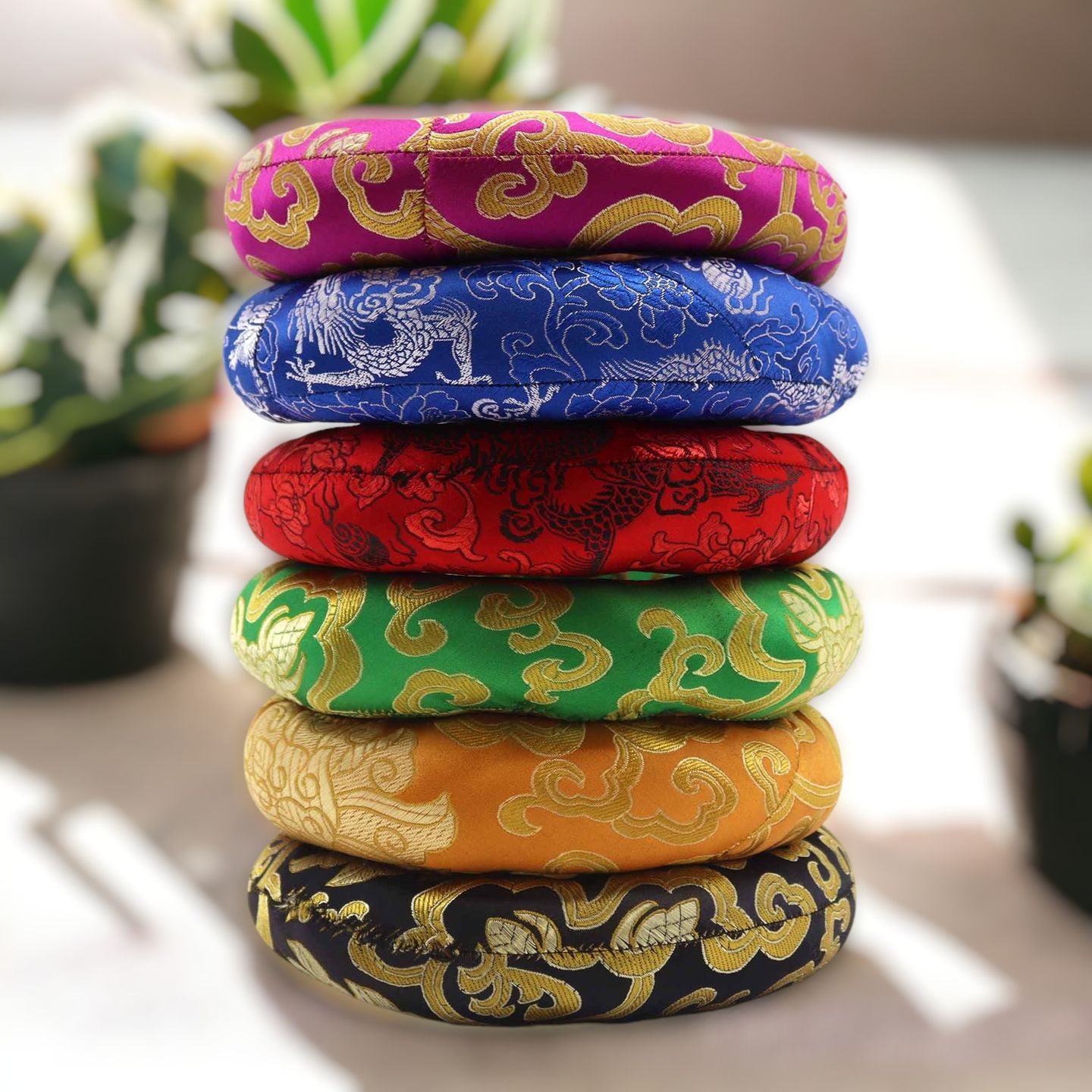 Bâtons et Coussins pour Bols Tibétains
