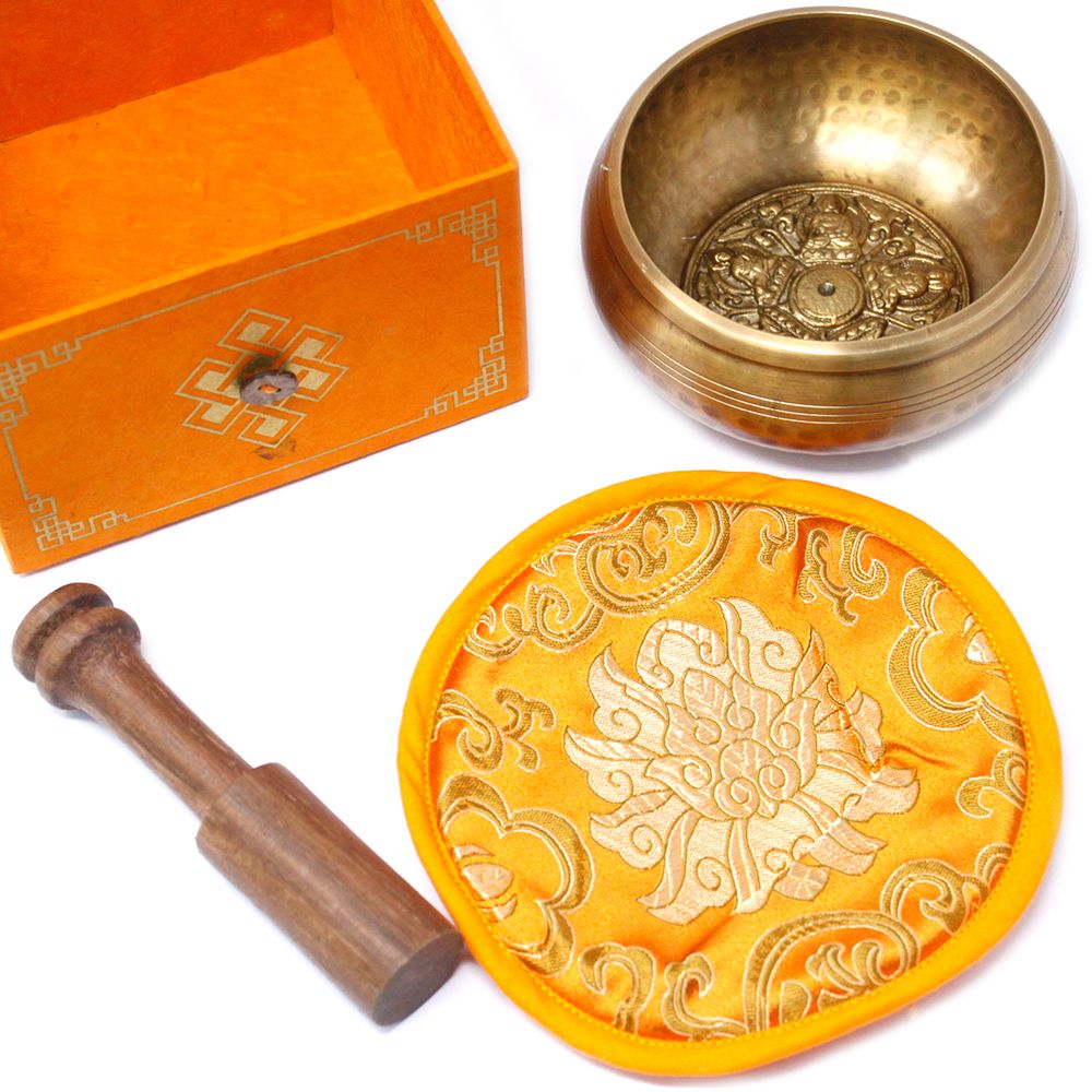 Ensembles de Bols Chantants Tibétains Artisanaux