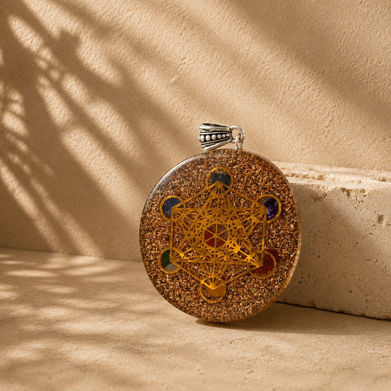 Pendentifs Orgonite de Puissance