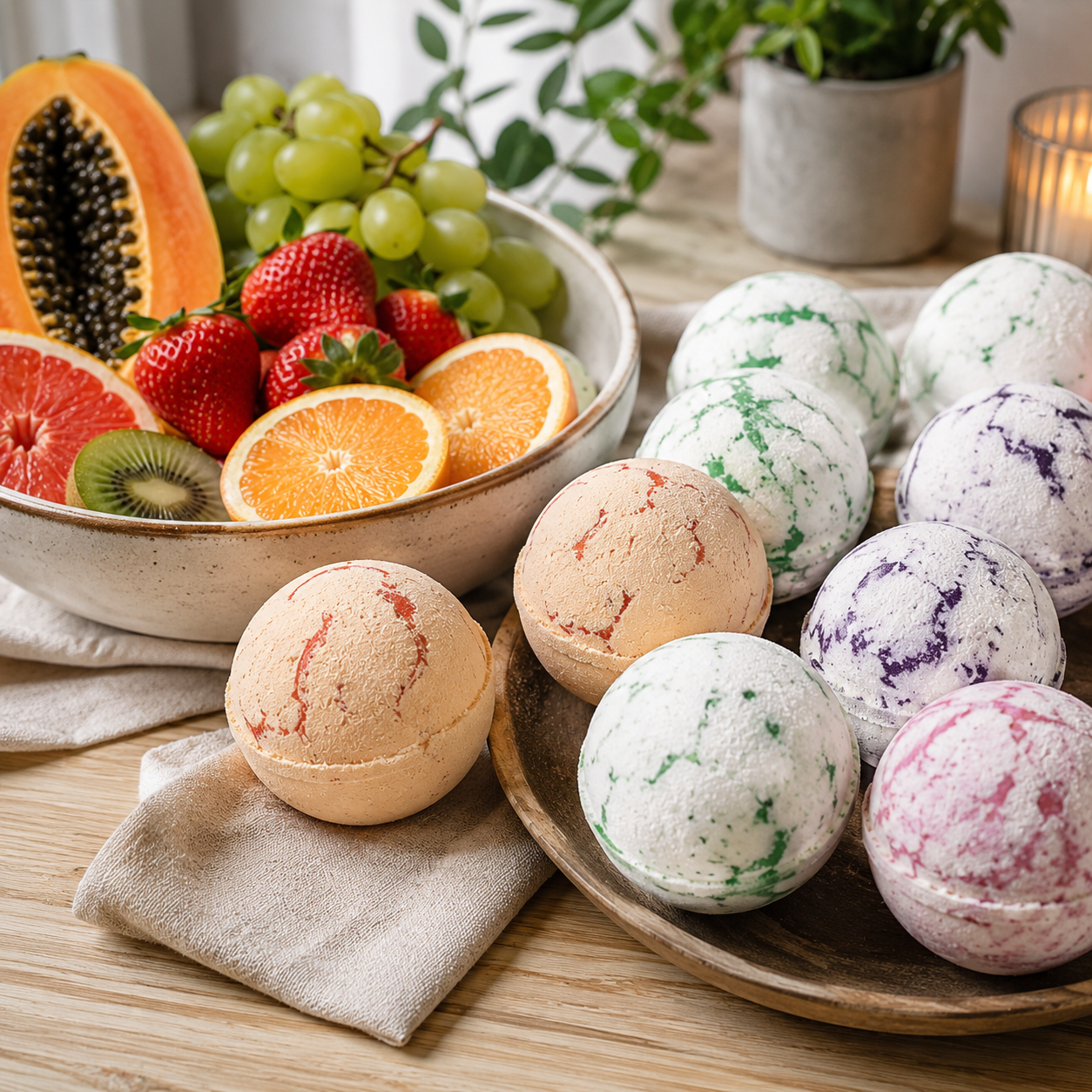 Boules de Bain au Noix de Coco du Paradis Tropical 180g