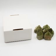 Pointes polies de pierres précieuses en vrac - Épidote, qualité A (environ 5-6 pièces)