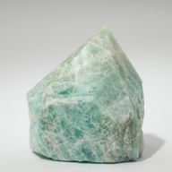 Points polies en vrac de pierres gemmes de haute qualité - amazonite indienne (environ 5-6 pièces)