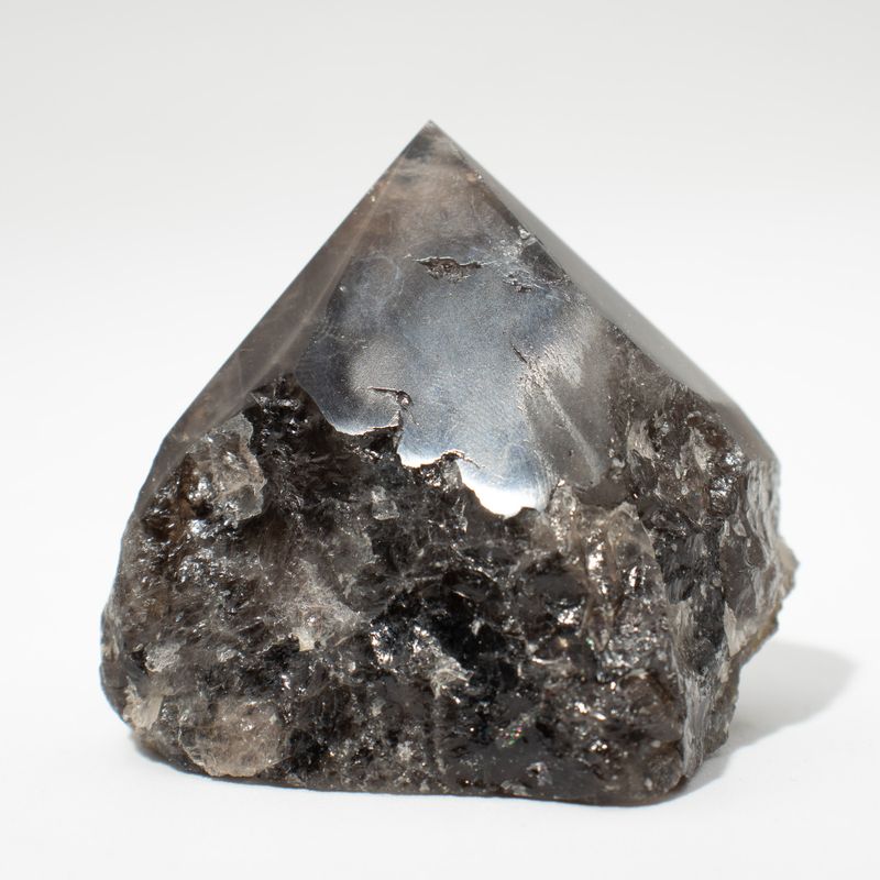 Points gemmes polies en vrac - Quartz fumé (env. 5-6 pièces)