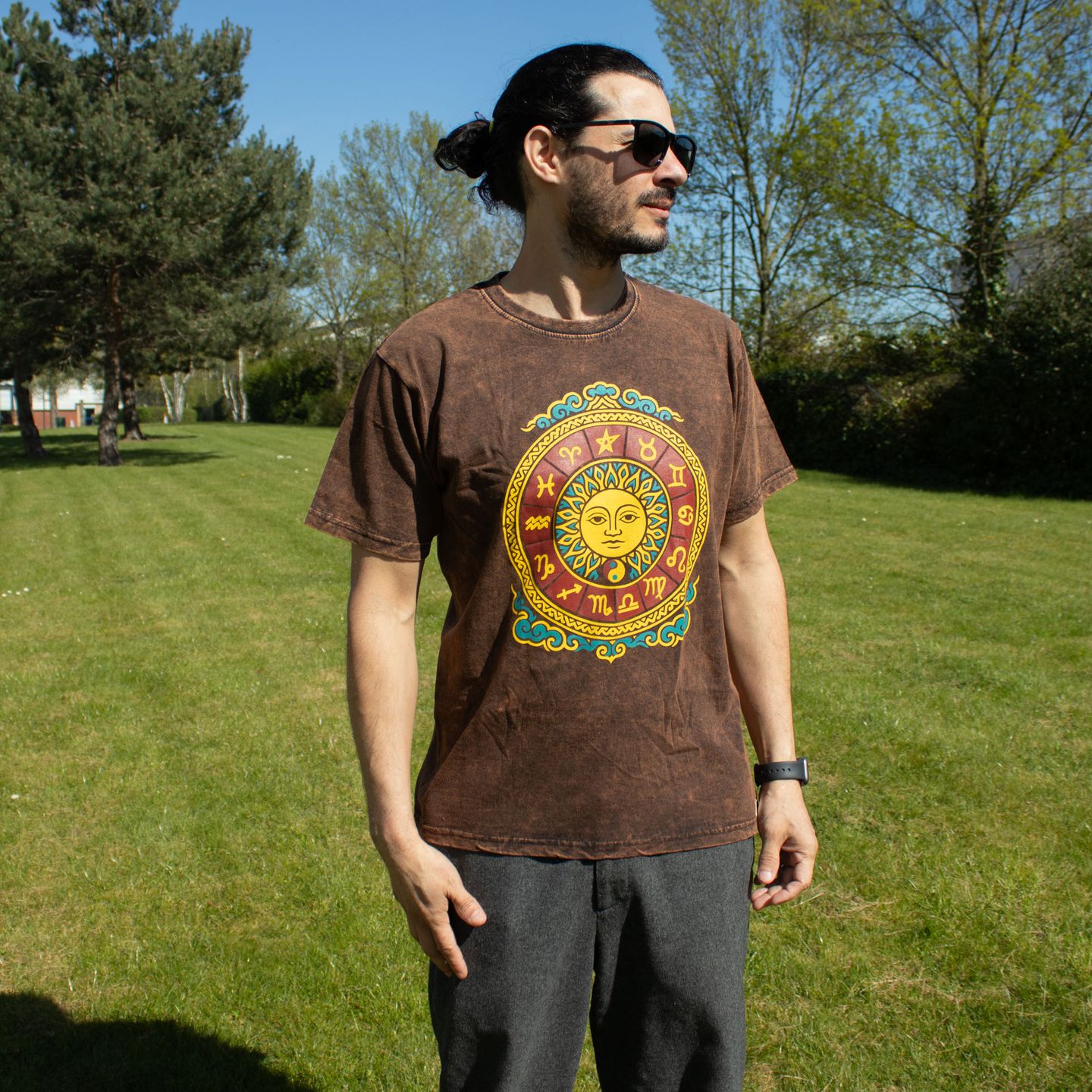 T-shirts Nomad Sari en coton délavé à la pierre