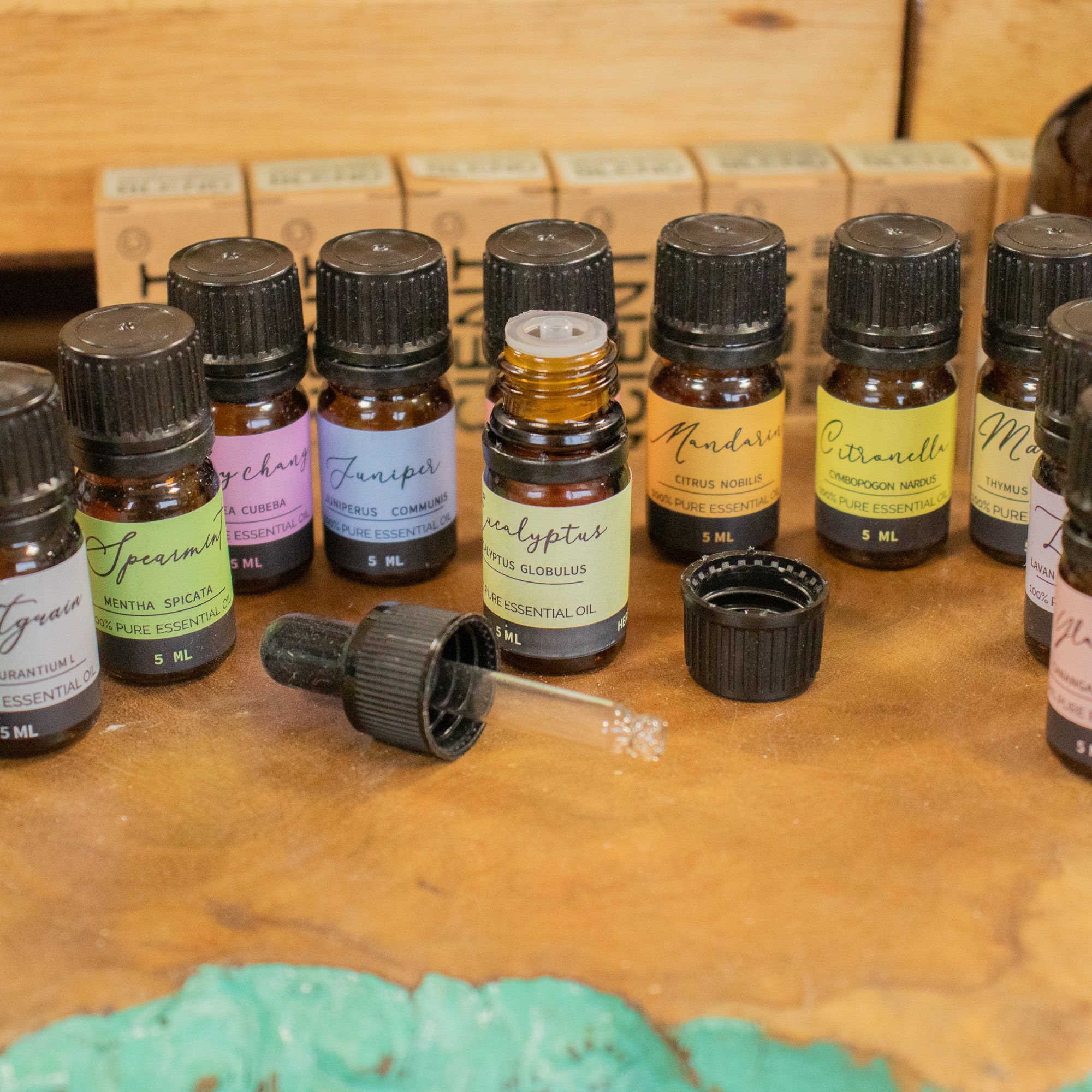 Coffrets d'Aromathérapie – Huiles Essentielles 100 % Pures