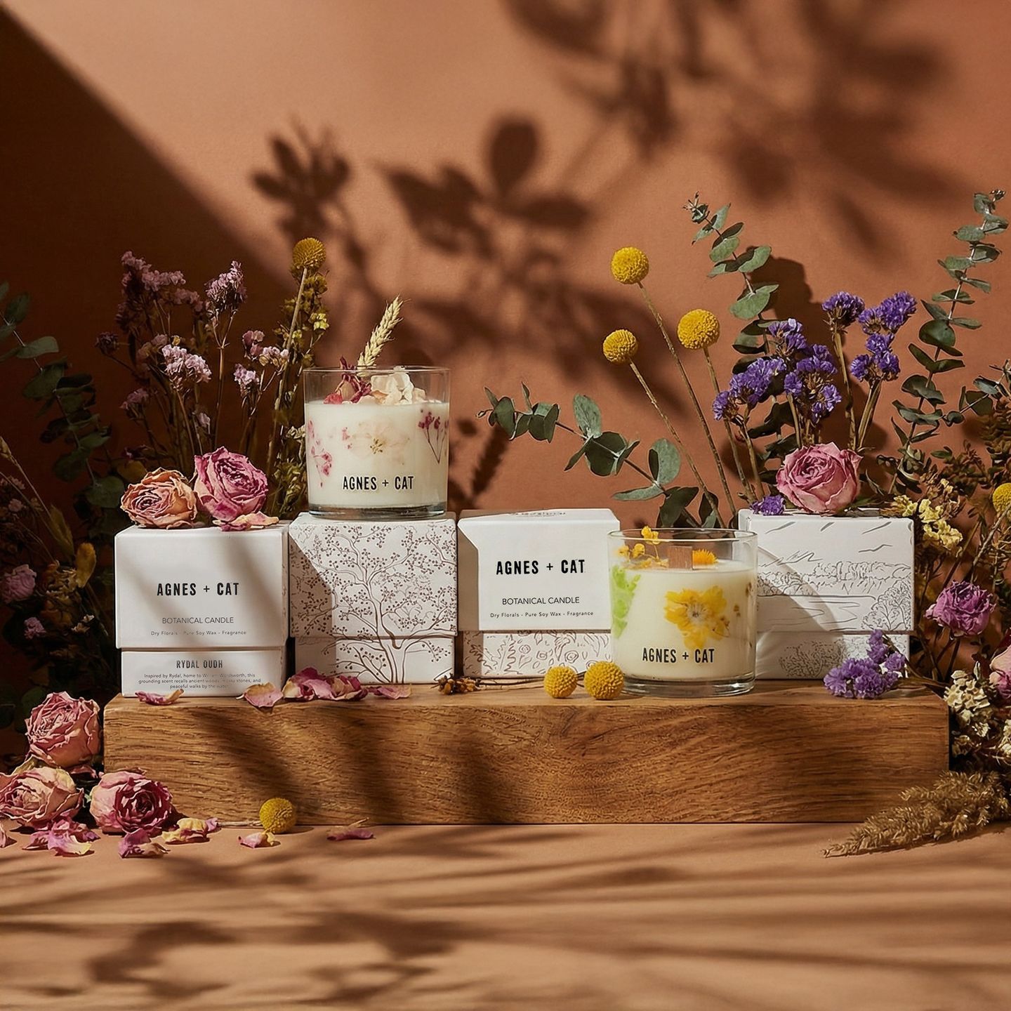 Bougies Botaniques Cire de Soja – Agnes & Cat