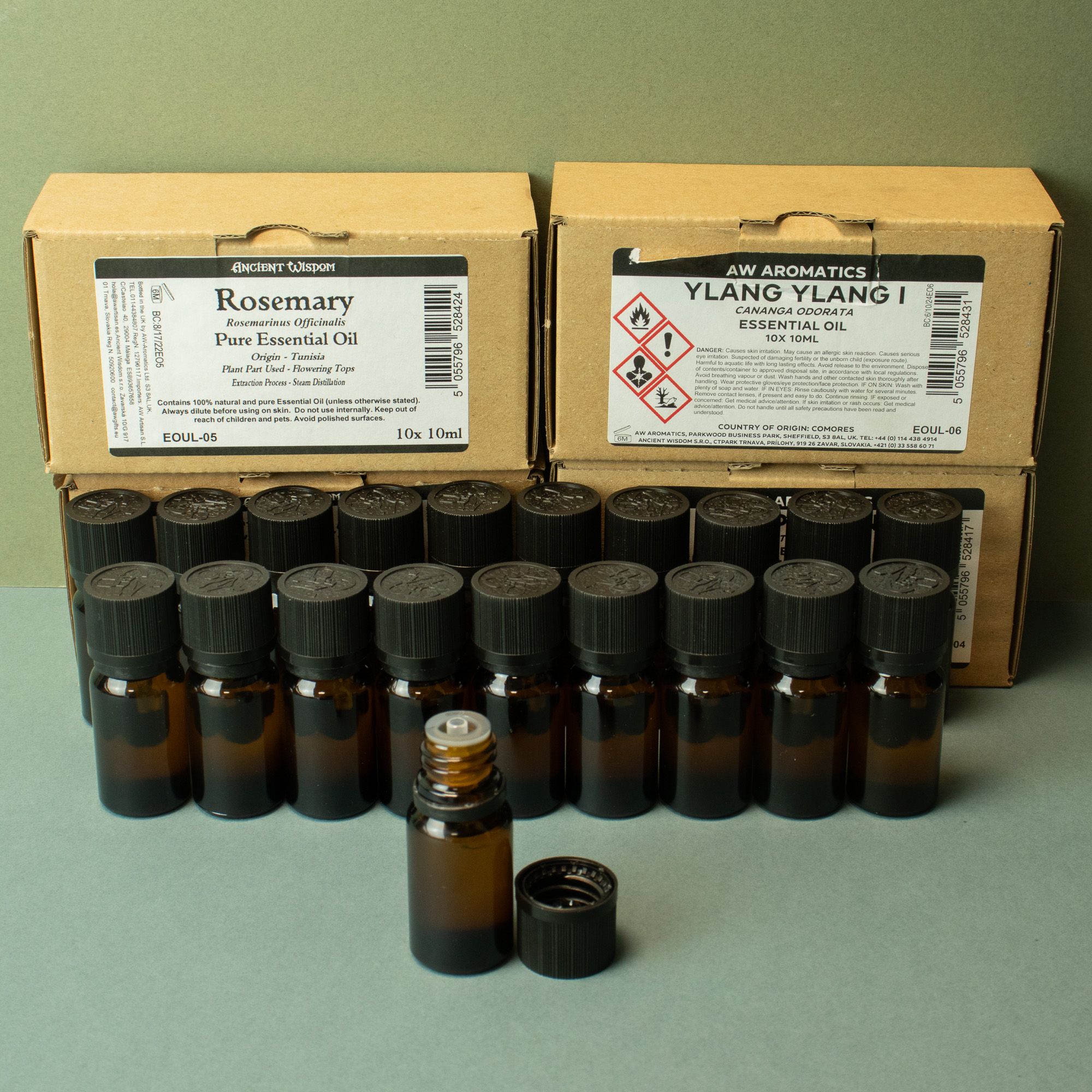 Huiles Essentielles 10ml - Sans étiquette