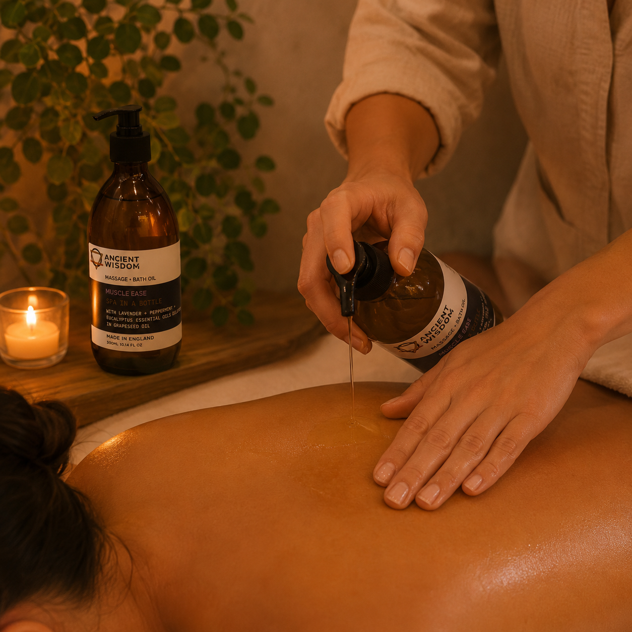 Huiles de Massage & Bain Aromathérapie 300 ml