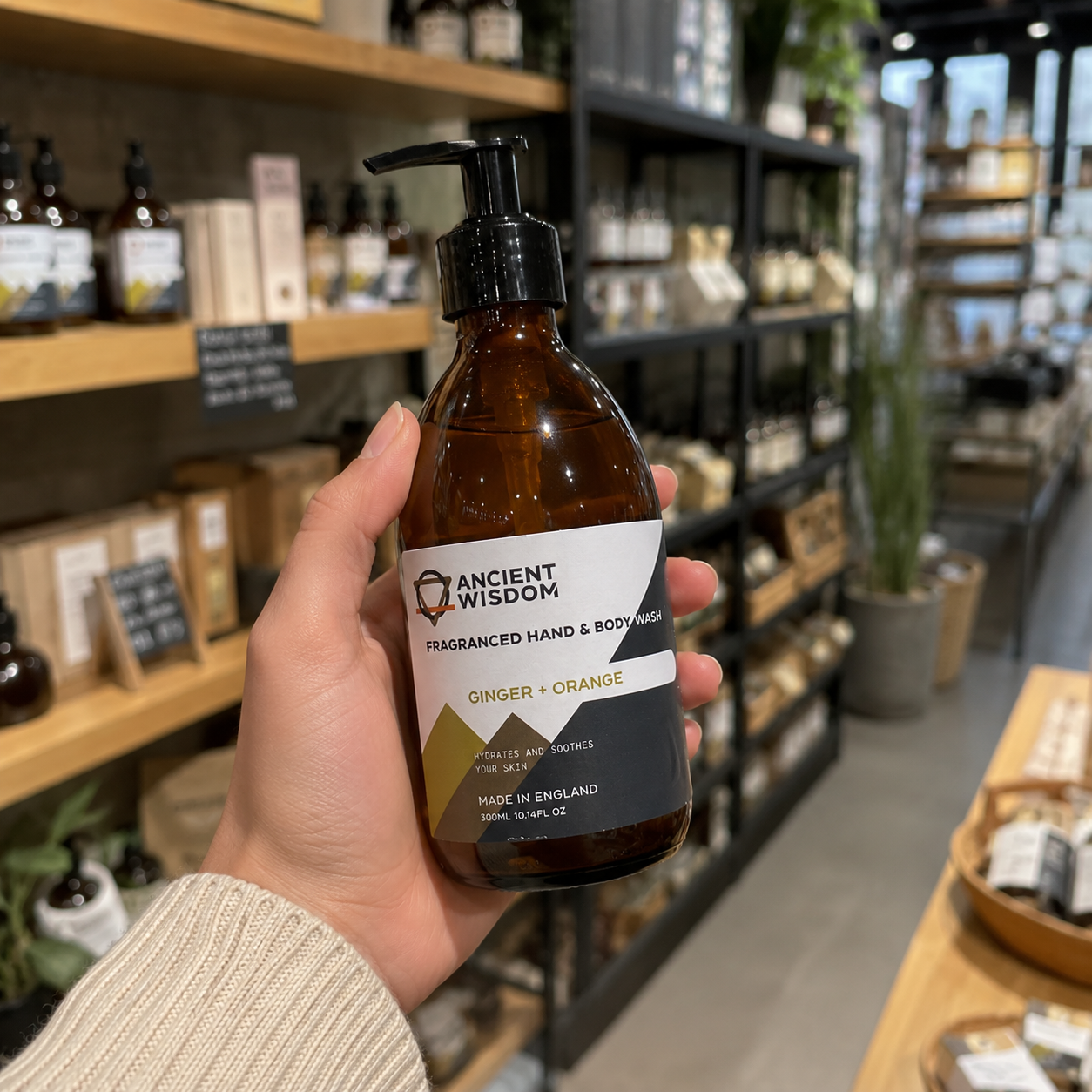 Gel lavant parfumé pour les mains et le corps Ancient Wisdom