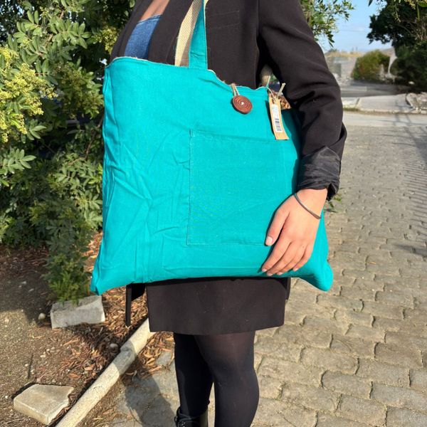 Sacs Reversibles en Jute et Coton
