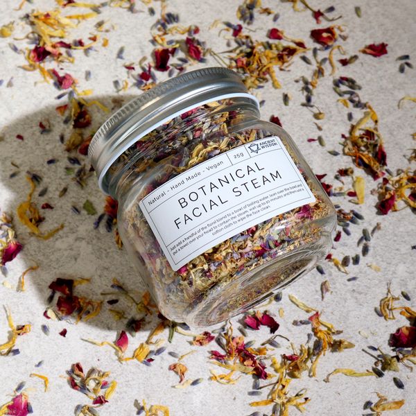 Bain floral et mélange de vapeur