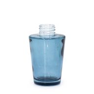 Bouteille de diffuseur de parfum 100ml en forme de vase (col 28mm) - Bleu fumé