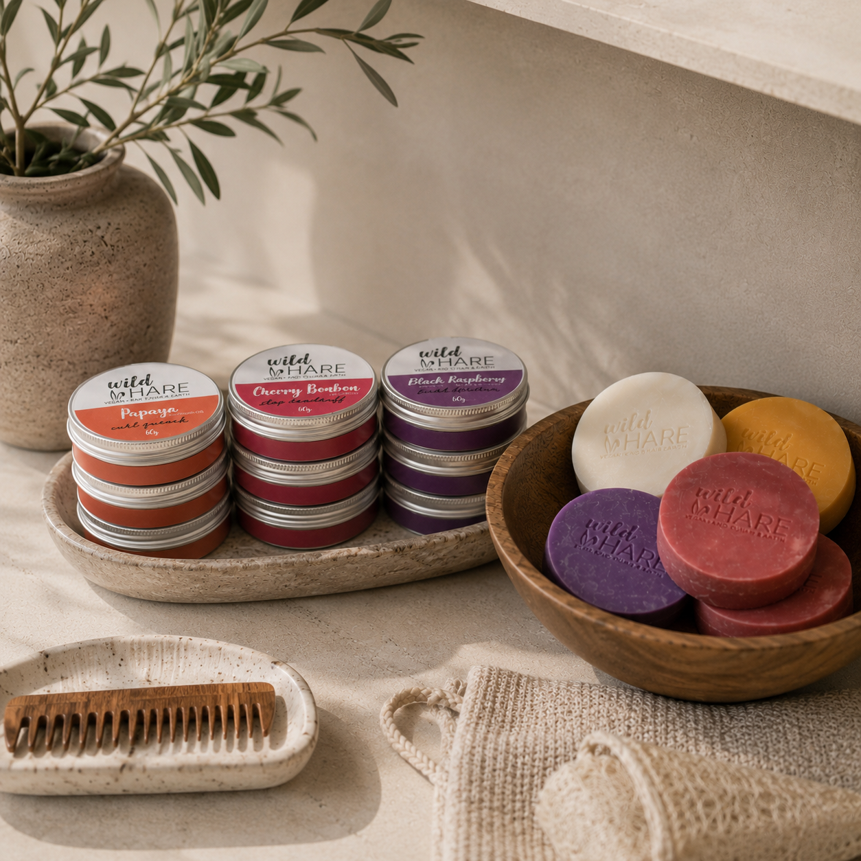 Shampoing Solide Wild Hare 60 Gr