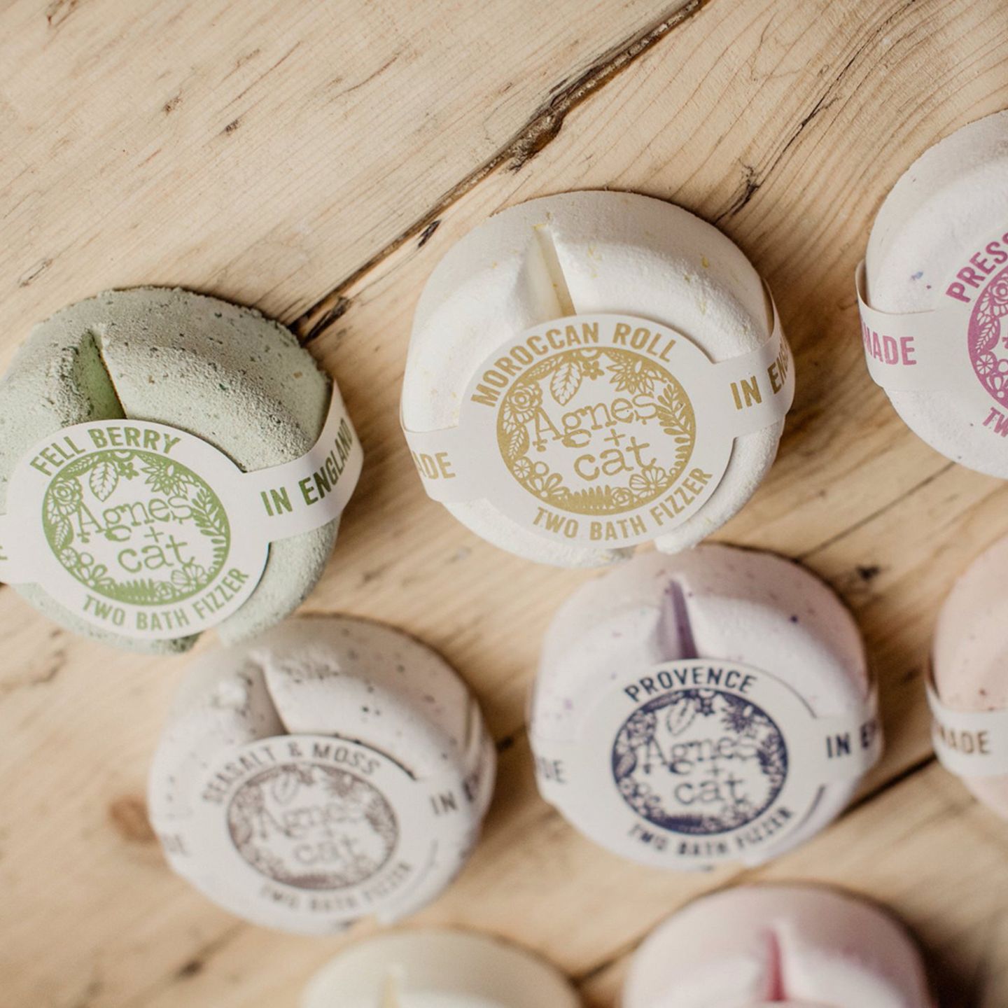 Bombes de Bain Effervescentes 210 g Agnes & Cat