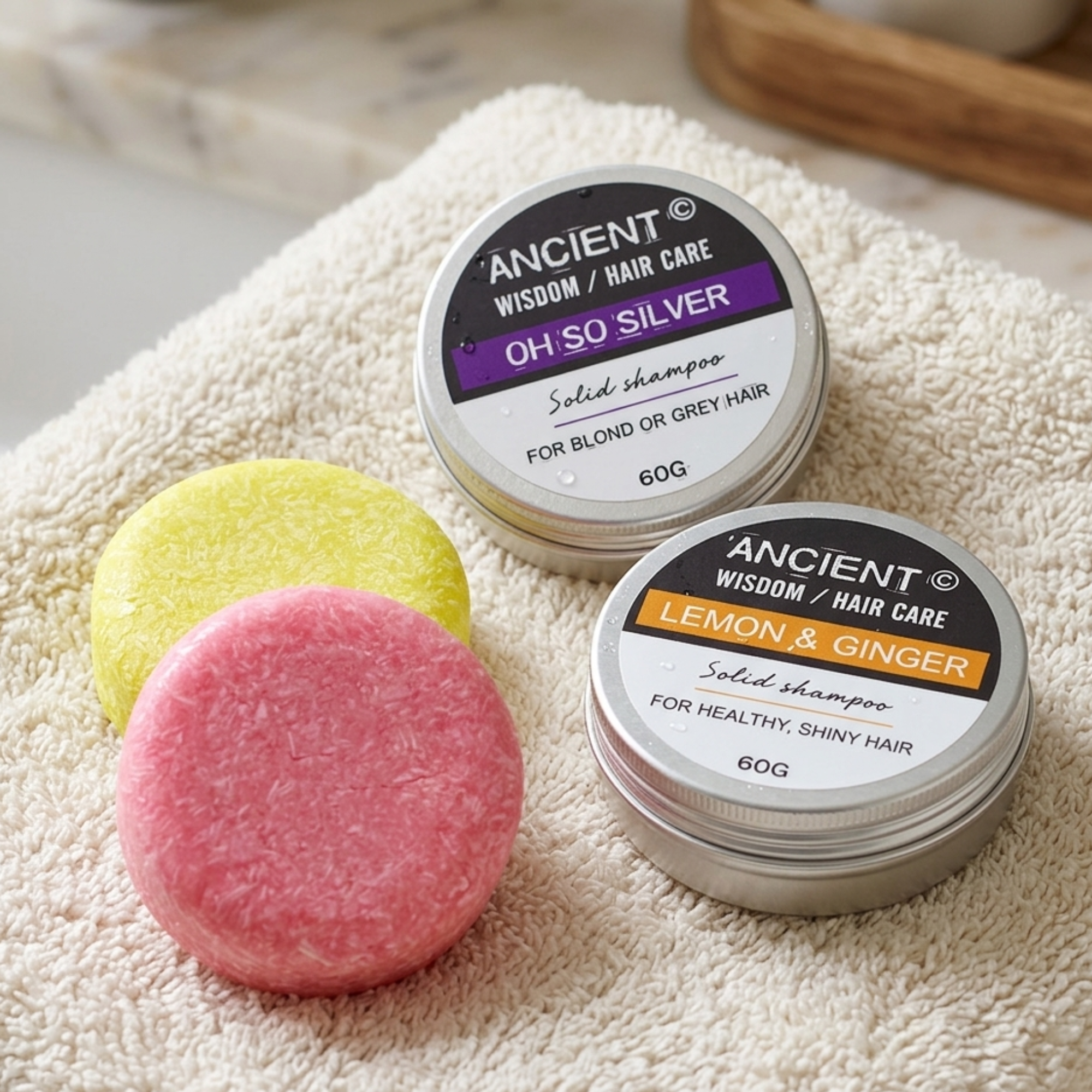 Barres de Shampoing Solides 60g