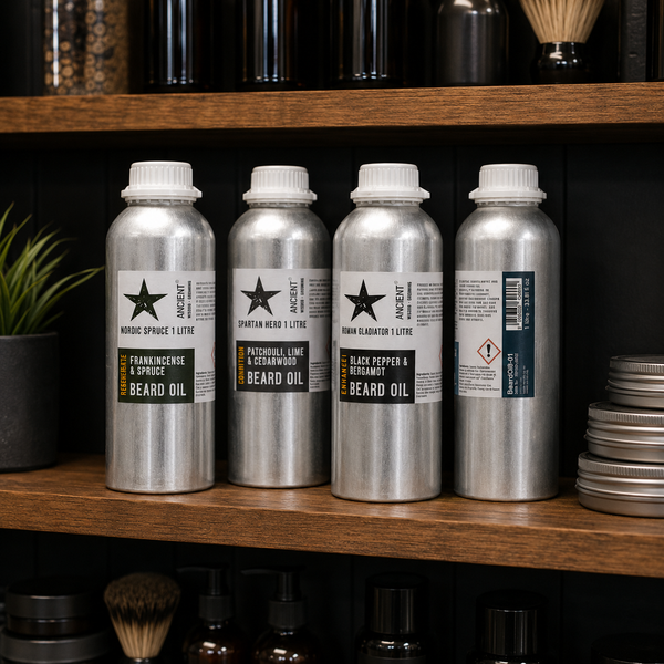 Huiles à Barbe Naturelles et Pures - 1 Litre