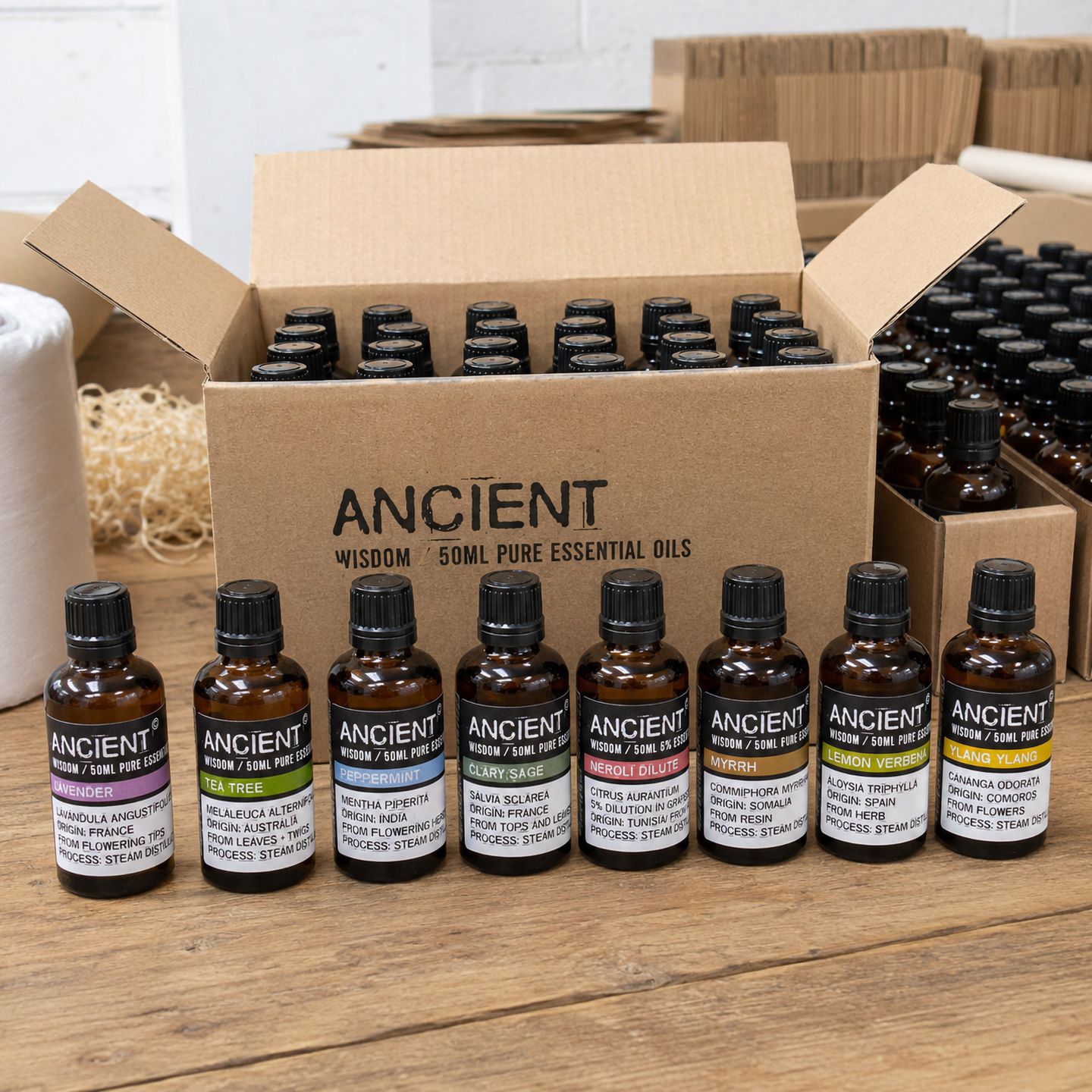 Huiles Essentielles 100 % Pures – 50 ml