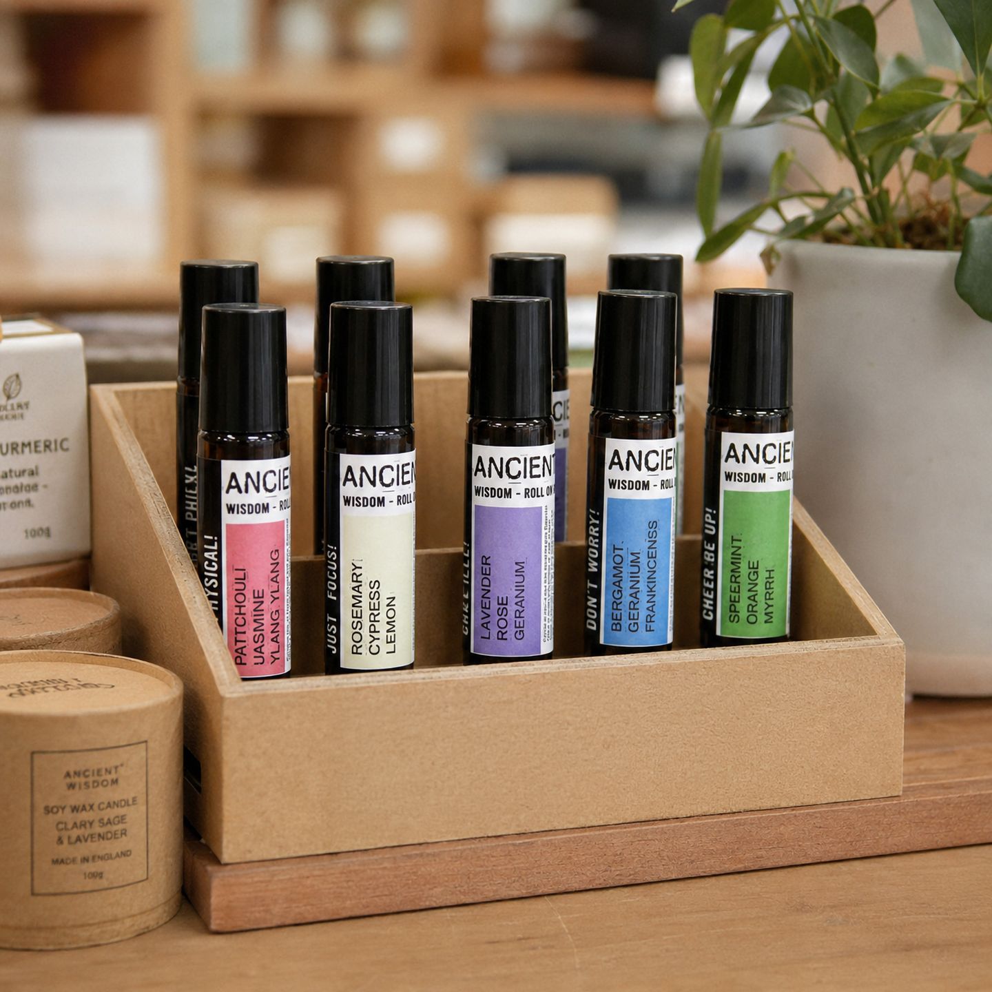 Roll-On aux Mélanges d'Huiles Essentielles 10 ml