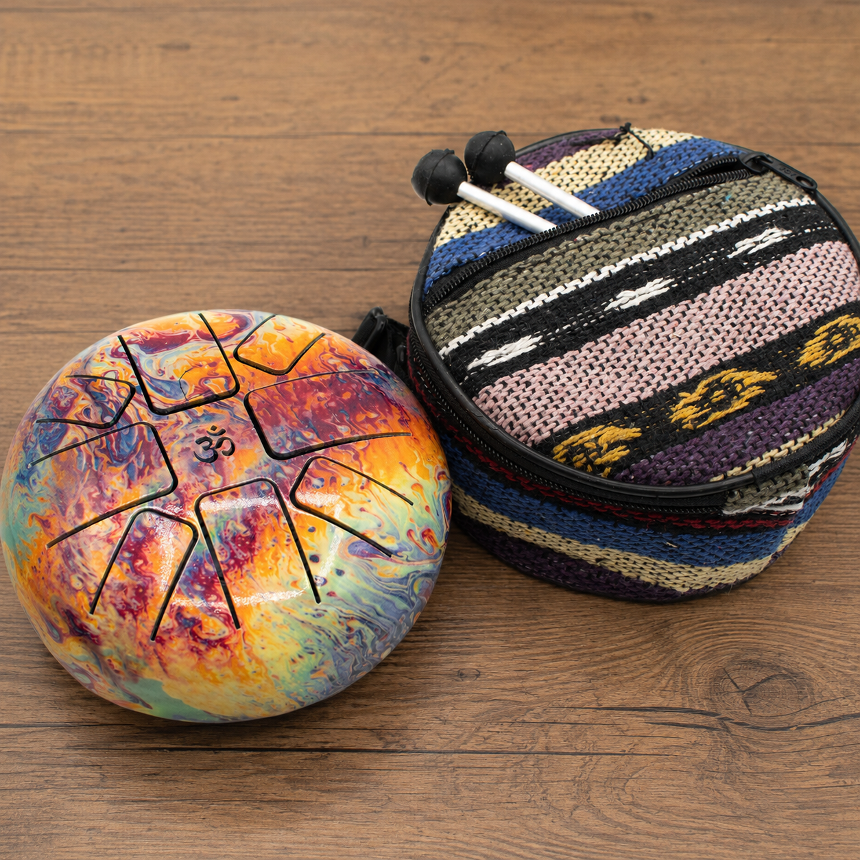 Tambours Hapi en Acier – Tongue Drums