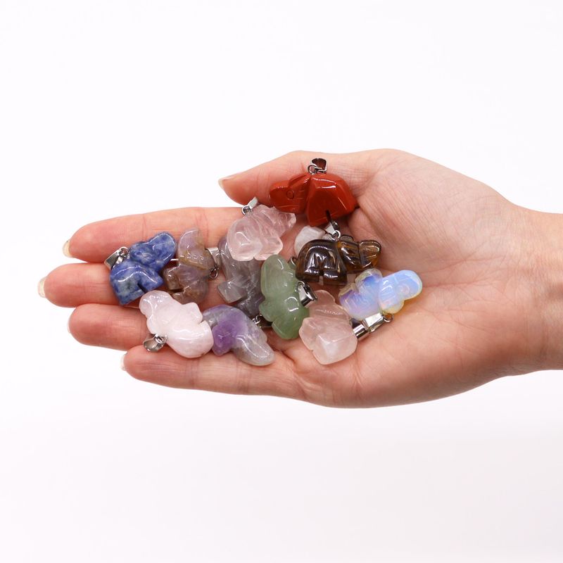 Pack de démarrage Pendentifs en pierres précieuses avec cordons de pendentif et présentoirs à cadre