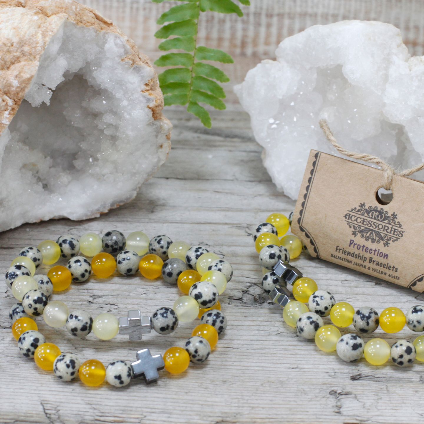 Bracelets d'Amitié en Pierres Naturelles