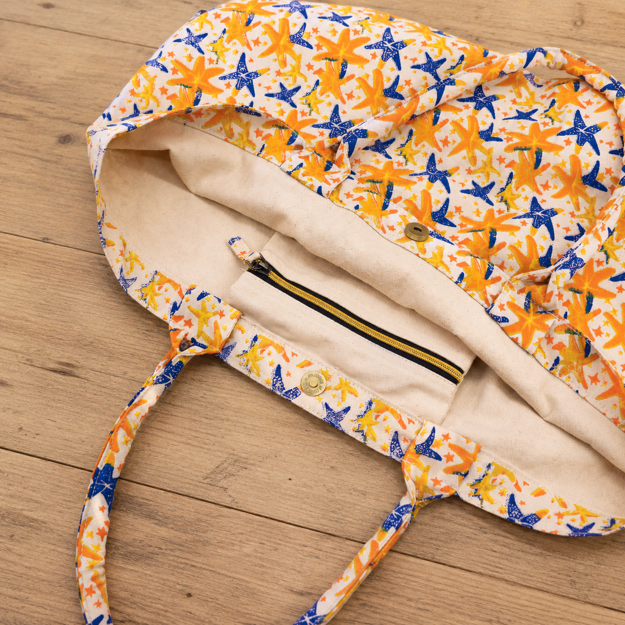 Grands Sacs Fluo en 100% coton indien