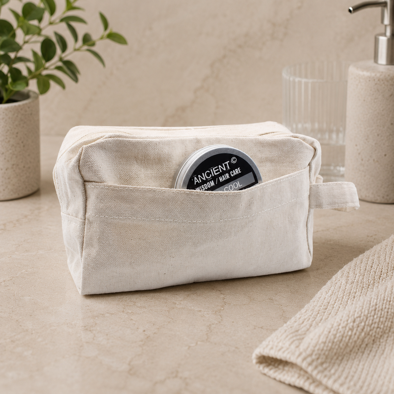 Trousses de Toilette en Coton