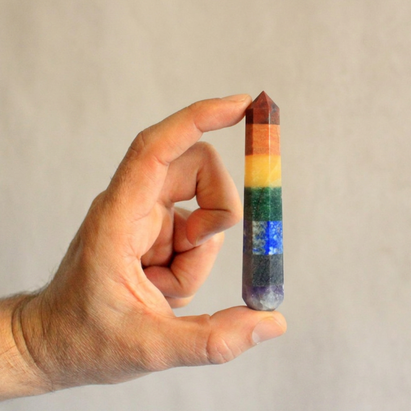 Pierres Naturelles 7 Chakras Bondées