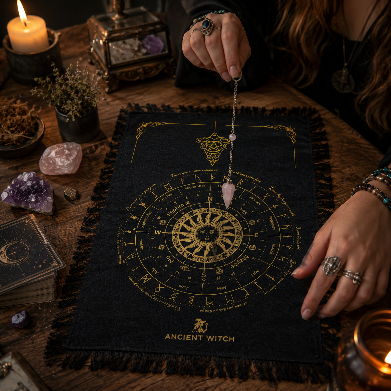Tissus de Divination pour Pendule – Ancient Witch