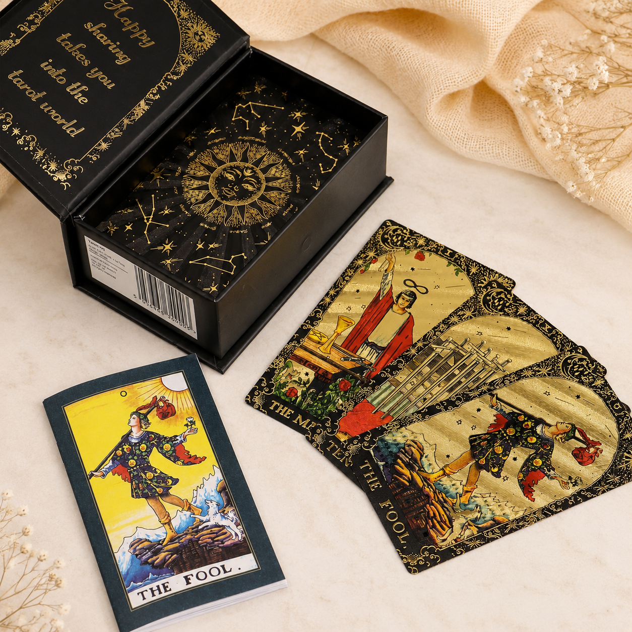 Jeux de Tarot & Tapis de Tirage