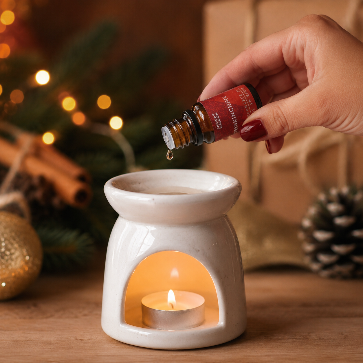 Coffrets d’Huiles Parfumées de Noël – 12 Senteurs