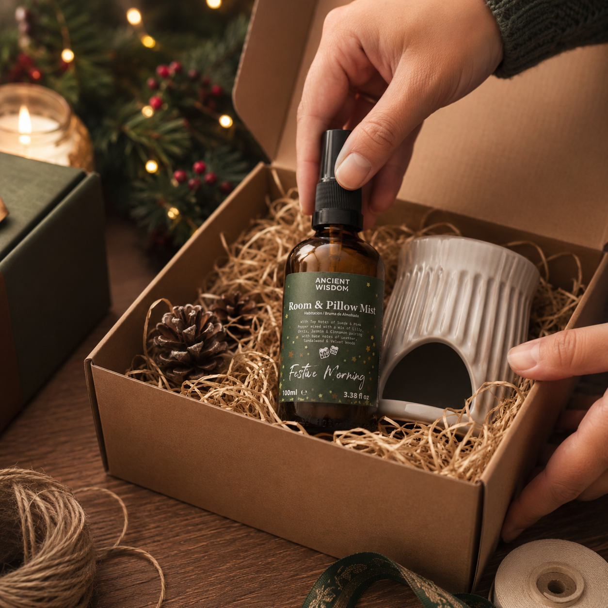 Brumes Sprays d’Ambiance & d’Oreiller de Noël