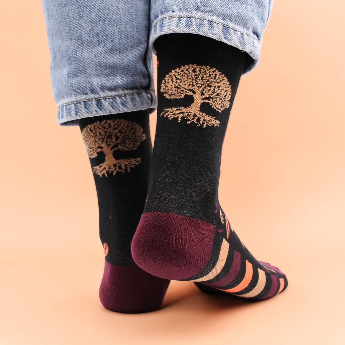 Chaussettes en Bambou Hop Hare – Motifs Mystiques & Dépareillés
