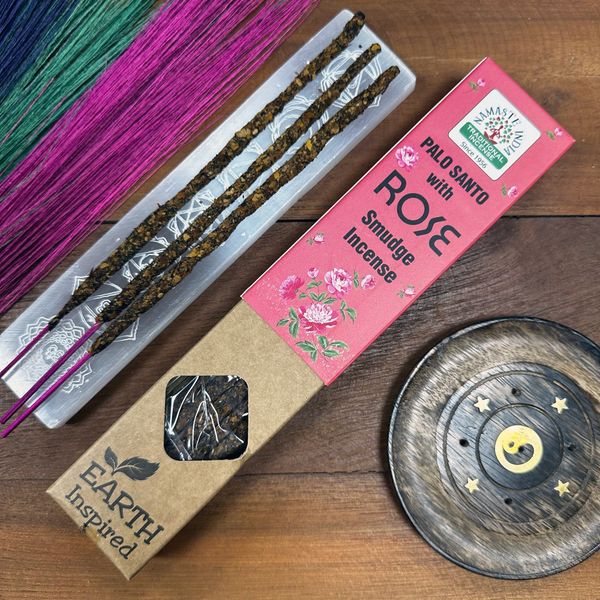 Encens de Fumigation Smudge – Palo Santo & Plantes Inspiré de la Terre