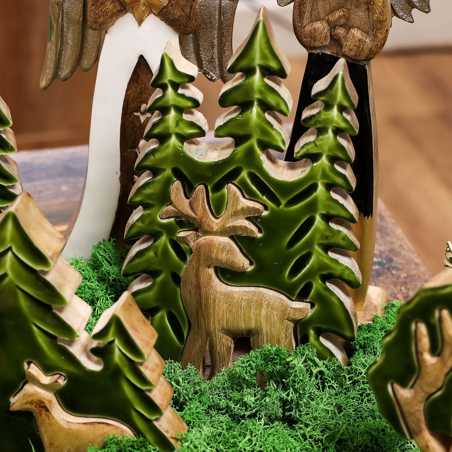 Décorations en Bois 3D – Collection Perdu dans la Forêt