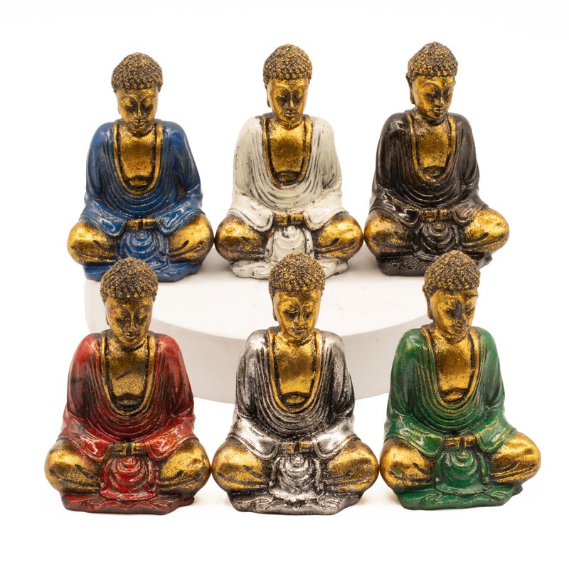 Bouddha mini doré (couleurs assorties)