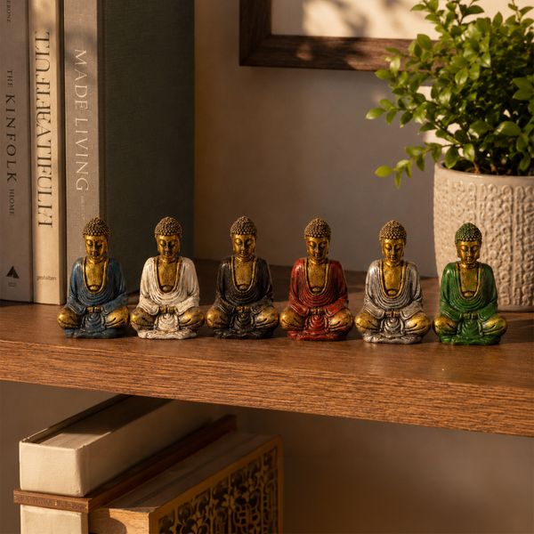 Mini Boudha Doré (Assortis)