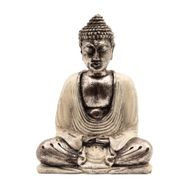 Bouddha blanc et gris - moyen