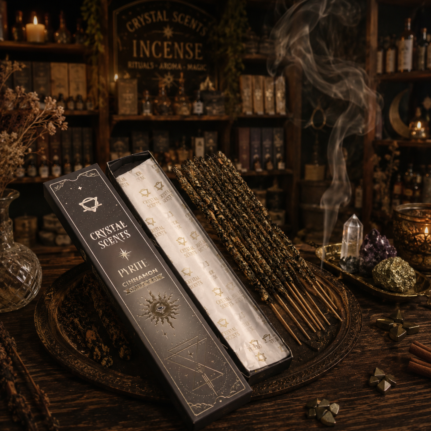 Coffret Encens & Cristaux