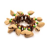 Kenari Shell Hand Shaker - Bracelet à grelots (15 pièces)