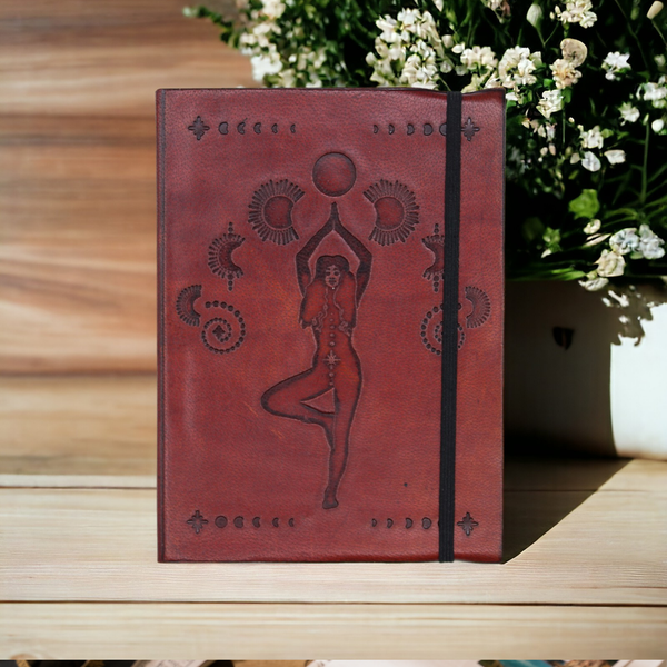 Carnet en cuir végétal