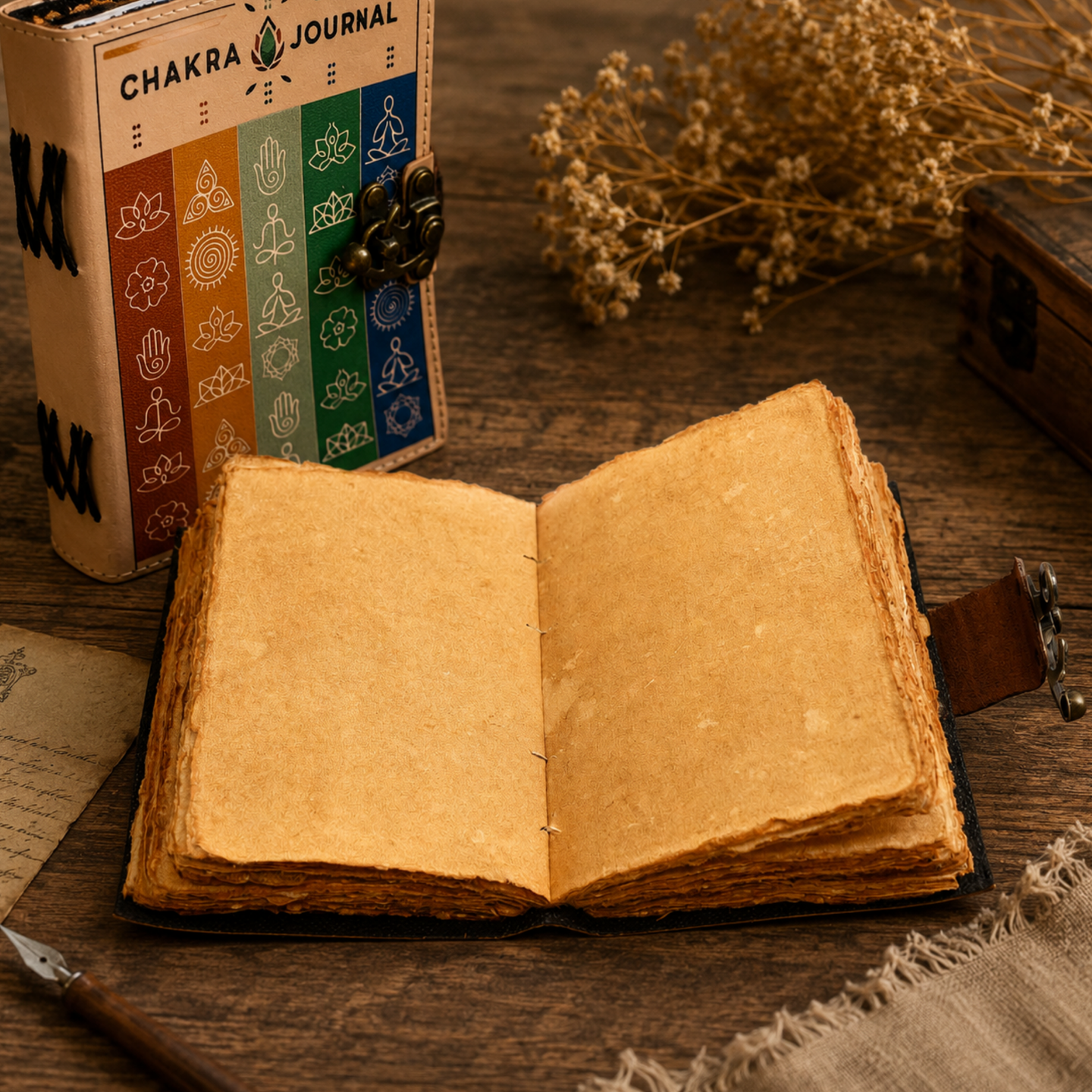 Carnets & Journaux en Cuir Artisanaux